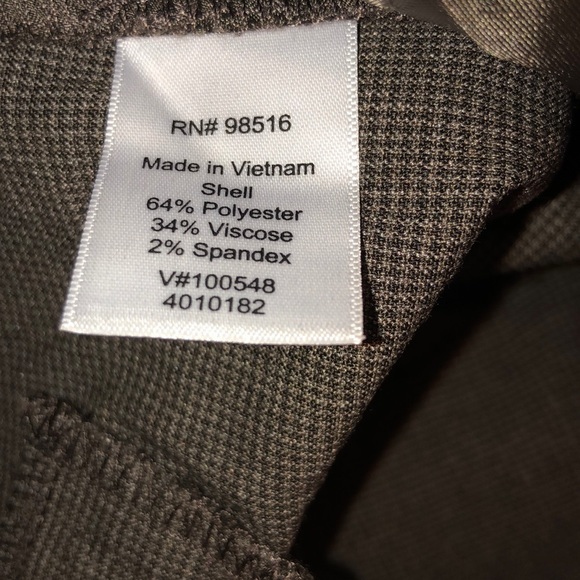 Coldwater Creek Brown Pants. NWT. P10 - Picture 10 of 12